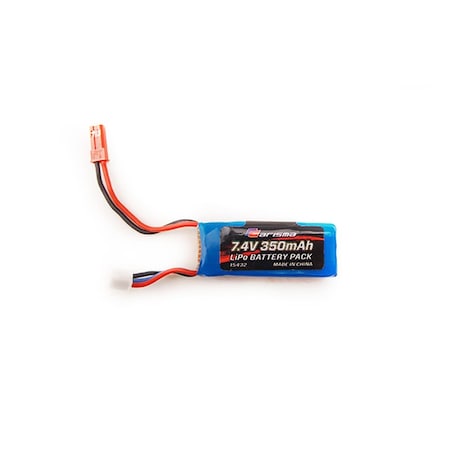 Carisma 2S Lipo Battery 7.4V, 350mAh Spare Parts Set, Black CIS15432